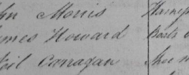 John Morris, Convict Charlotte 1788: three different sentences of death